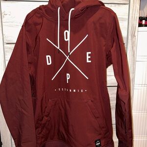 DOPE Snowboard Jacket Men 2X-Up Burgundy